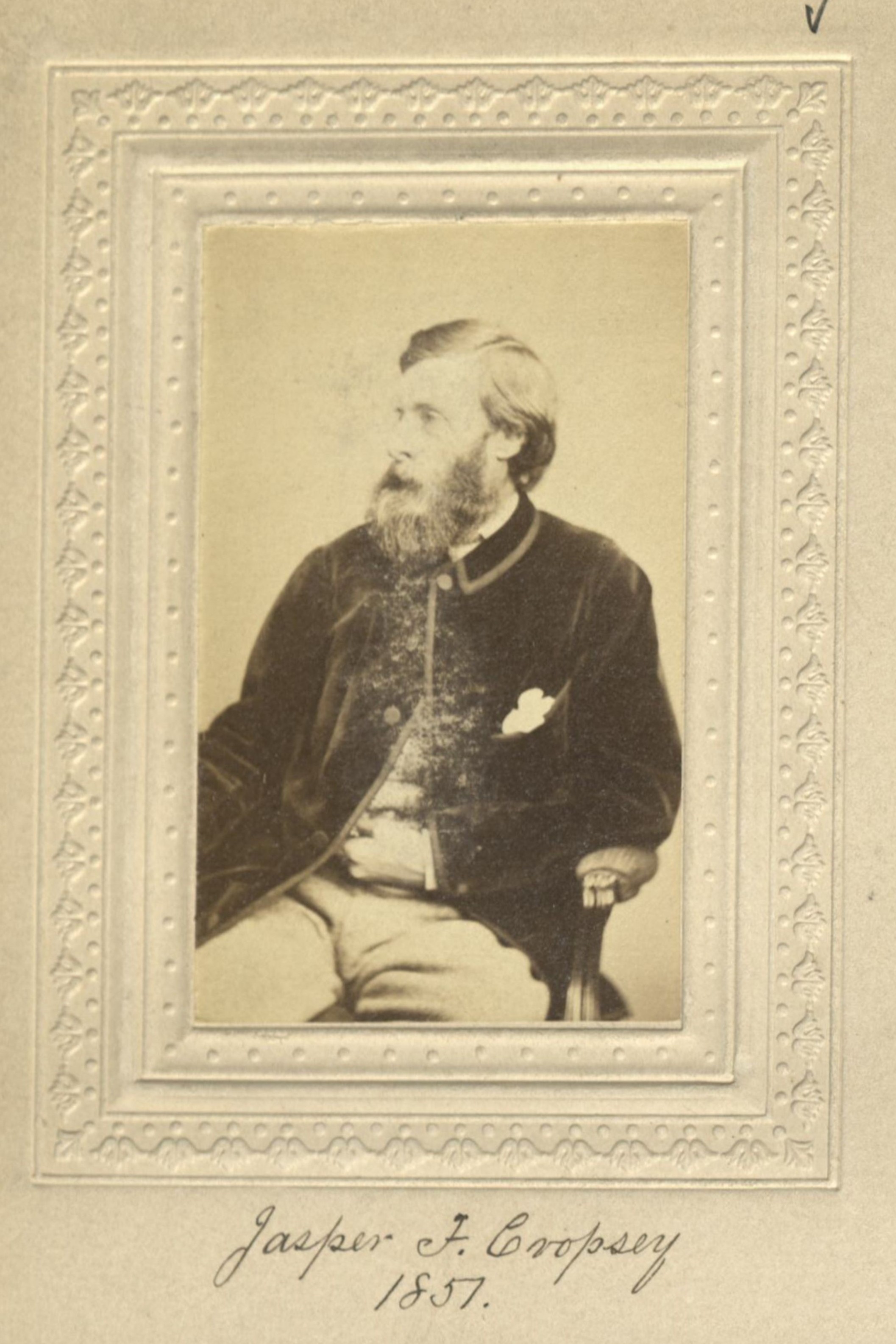 Member portrait of Jasper F. Cropsey